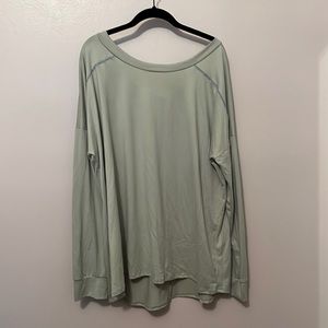 Sage green super soft top